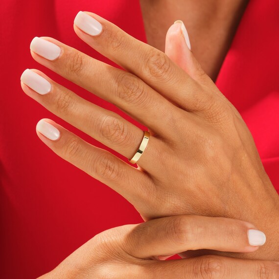 ANELLO GROSSO DICHIARAZIONE Fascia Larga Cupola Onda Regalo Donna Gioielli Im... EUR 53,99 - Foto 3