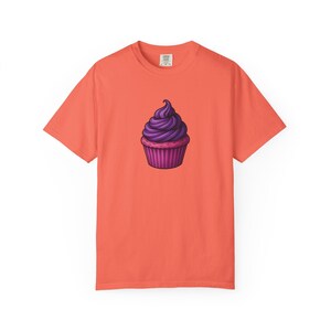 Cupcake Graphic Tee for Dessert Lovers, Fun Casual Wear, Birthday Gift, Sweet Treat Apparel, Unisex T-shirt