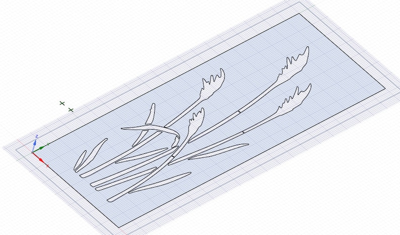 Sichtschutz,Garten,Sichtschutzwand,Edelrost,DXF,SVG,stp,Laserdatei,Gartendeko, Bild 4