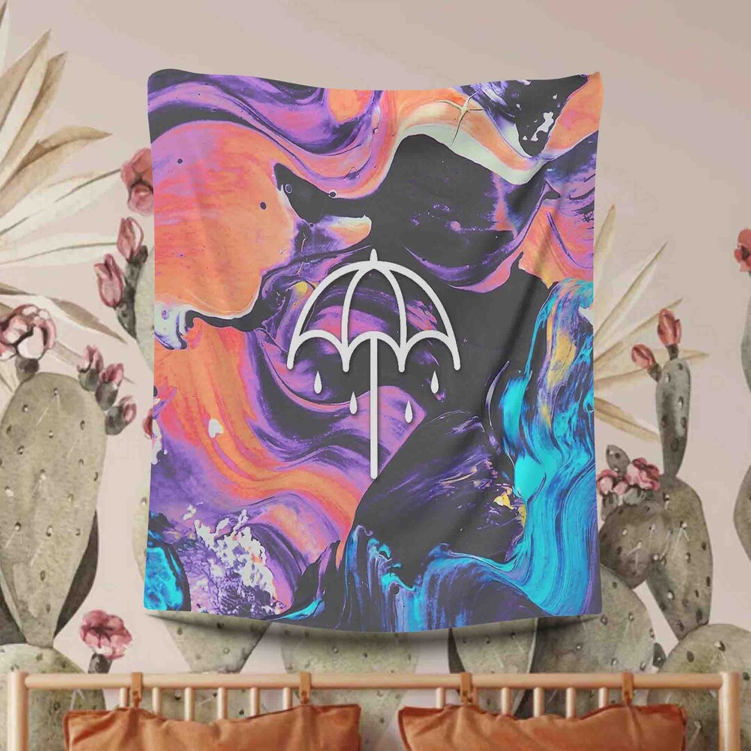 Best Classic Draw the Bring Me Horizon Tapestries Band Popular Etsy