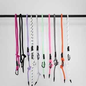 Schultertasche Schultergurt aus Paracord mit Karabiner, Extra Langer verstellbarer Schulterriemen aus Paracord