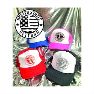 Chapeaux de vétérans, cadeau de vétérans, casquette de vétéran, patriote, vétéran, militaire, armée, Etats-Unis, Amérique