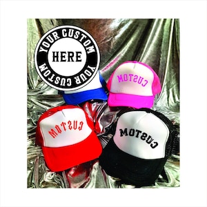 UPSIDE down hat, custom hats, upside down caps, custom hats for men, custom hats for women, custom text hat, upside down text hat