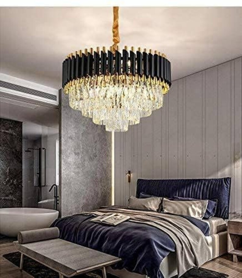 Handmead Glass Dreamie 400 Mm Chandelier for Living Room Modern Lights