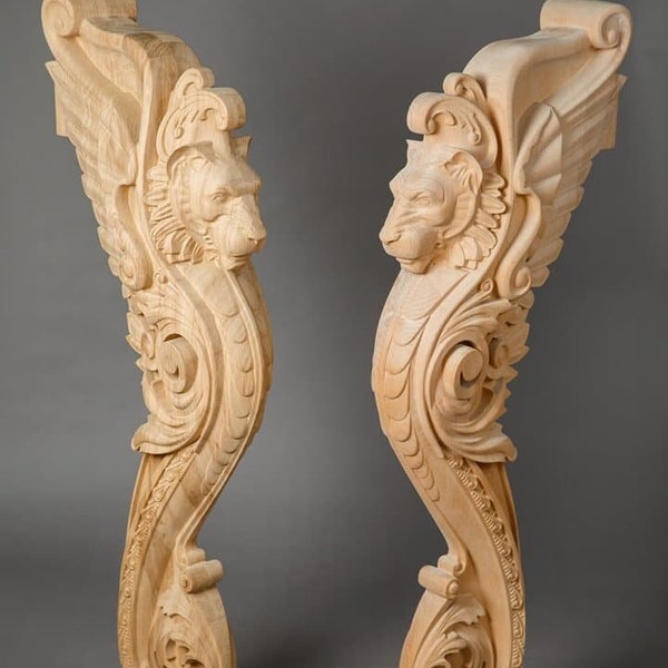 Hand Carved Decorative Wood Post, Carved Stair Newel Style Post, Staircase Design Pliers Craving Baluster Gorgeous Design Stairs