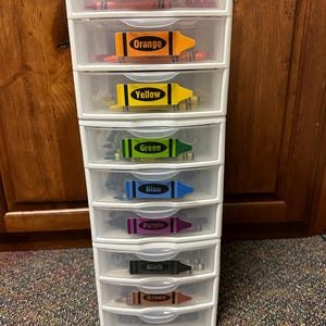 Crayon Posters - Etsy