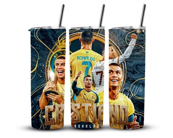 Cristiano Ronaldo Tumbler Wrap / Fan Edition Variant / Tumbler, 20oz Tumbler, DIGITAL DOWNLOAD ONLY