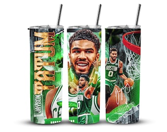 Jayson Tatum Tumbler 20oz Wrap Design, Finals Special Edition, Digital Download Only