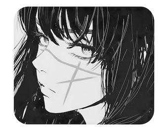 Anime-manga-muismat | Stijlvol achtergrondontwerp | Duurzaam oppervlak | Bureaudecoratie | Gamingmuismat | Cadeau voor animefans | Uniek en esthetisch