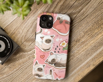 Pink Cast iPhone Case | Cute Cartoon Phone Cover | Kawaii Bandage Case | Protective Glossy | Wireless Ready | Unique Gift