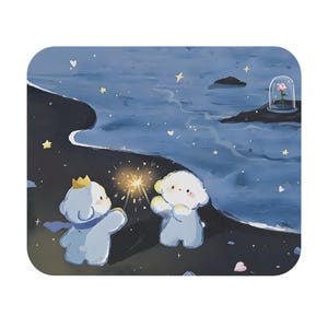 Kawaii Maus Unterlage | Anime Maus Pad | Super süßes kleines Pad | Trendy Kissen | 23x21cm | Schreibtischunterlage | Niedliches Mousepad