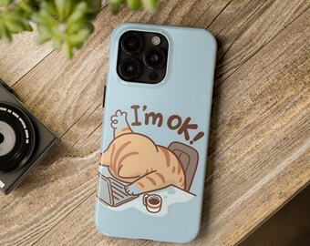 Słodkie etui na iPhone'a z motywem kota | Wytrzymałe etui z motywem kota | Etui na iPhone'a | Modne etui | Etui z motywem anime | Wytrzymałe etui na iPhone'a | Słodkie etui na iPhone'a