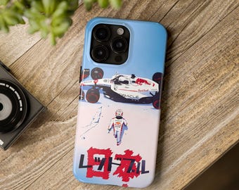 Formula 1 Phone Case | Racing Car Aesthetic Cover | Motorsport Fan Gift | Glossy Art Design | Protective TPU Bumper | Wireless Friendly