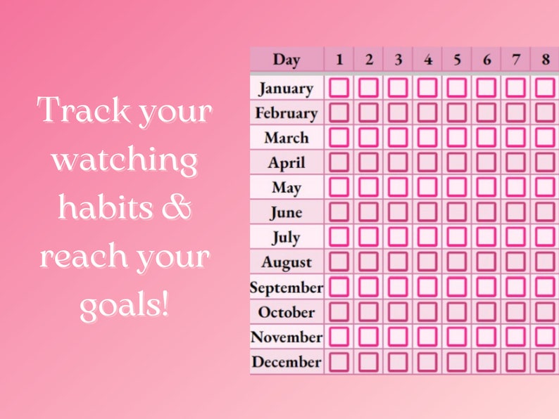 Tracking Watching Ultimate Movie & TV Show Tracker Dashboard | Google Sheets | Instant ...