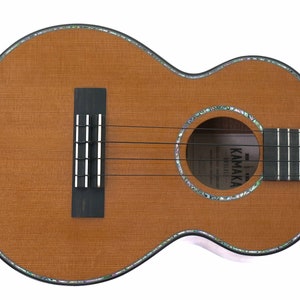 Kamaka HF-3 D2iC Deluxe Tenor Ukulele Hawaiian Koa "Cora"