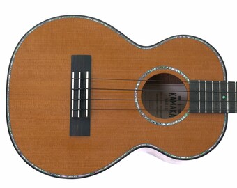 Kamaka HF-3 D2iC Deluxe Tenor Ukulele Hawaiian Koa "Cora"