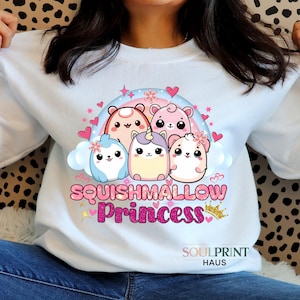 Squishmallow Princess Png, Squishmallow Girl Birthday Party, Squishy Birthday Girl, Squishmallow Png, Party Favors, Sublimation Png Designs