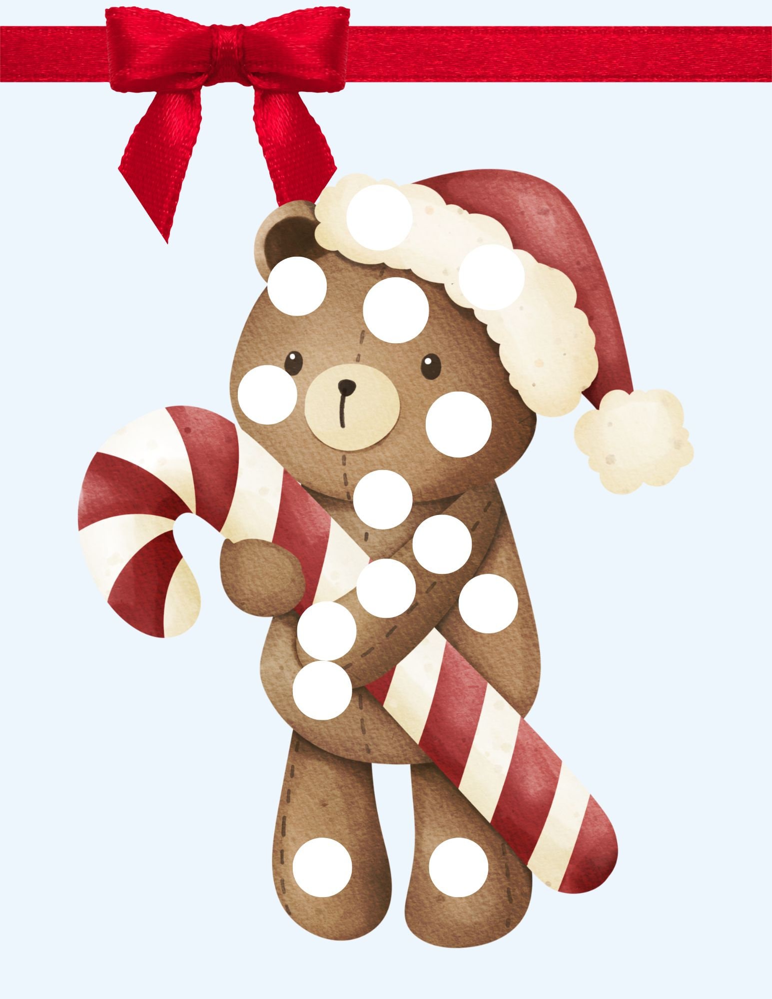 Christmas Do a dot Printable Do a dot - Il Fullxfull.5631576507 Jqwi