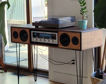 Console Table Listening Station