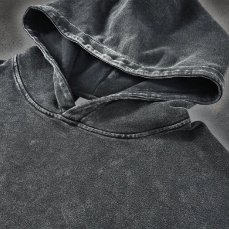 Sweat à Capuche Gothique Homme - Motif Têtes De Mort Et Chaînes En 3D - Look Usé Noir/gris - Style Métal, Motard