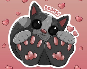 Toe Beans Aufkleber