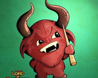 Legend Lord of Darkness Vinyl Sticker