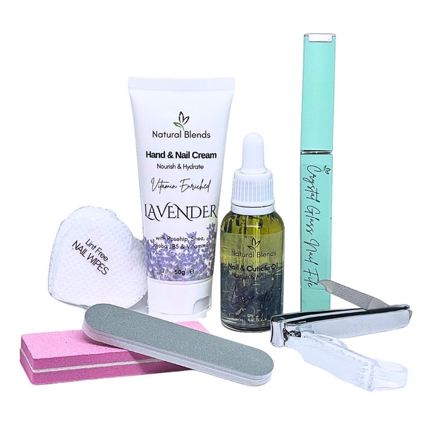 Lavender Nail Care Kit