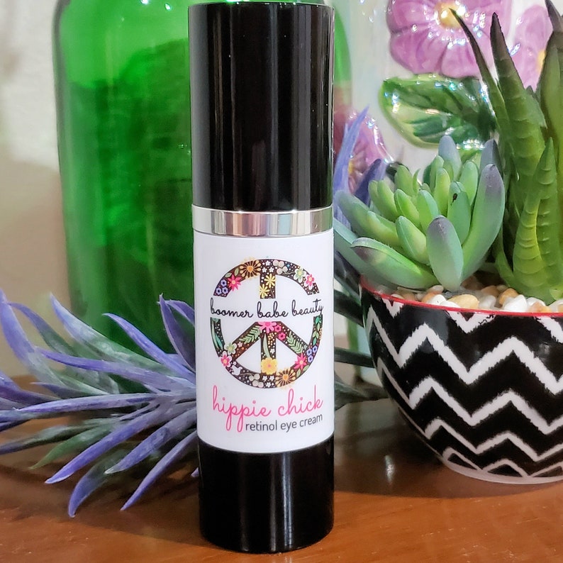 Hippie Chick Eye Cream Dark Circles Puffy Bag, Under Eye Bags, Natural