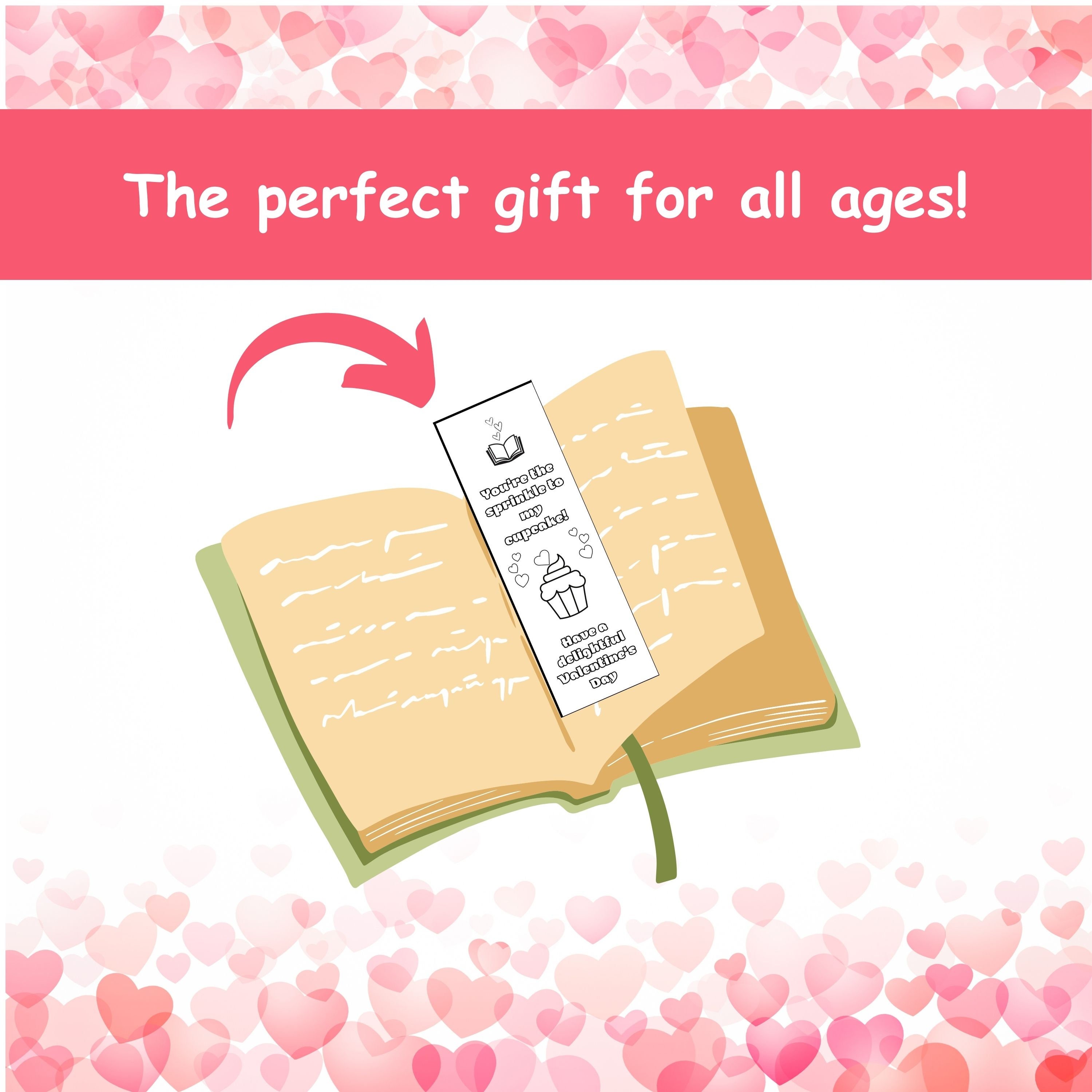 Valentine's Day Coloring Bookmarks for Kids | Printable Bookmarks to ...
