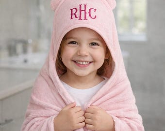 Personalized Gift For Baby Embroidered Monogramed Hooded Towel Baby Gifts For Girls Baby Shower Gifts Toddler Custom Name Gift For Kid Boy.