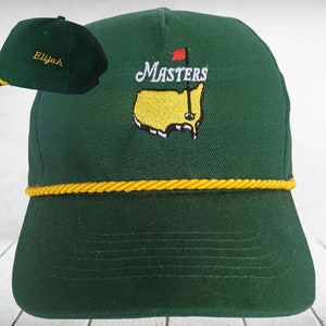 Masters-Hut, Golf-Hut-Namenspersonalisierung, Golf-Geschenke, USA-Karte Masters-Hut, Golf-Geschenke für Sie und Ihn, personalisierte Geschenke. Bild 1