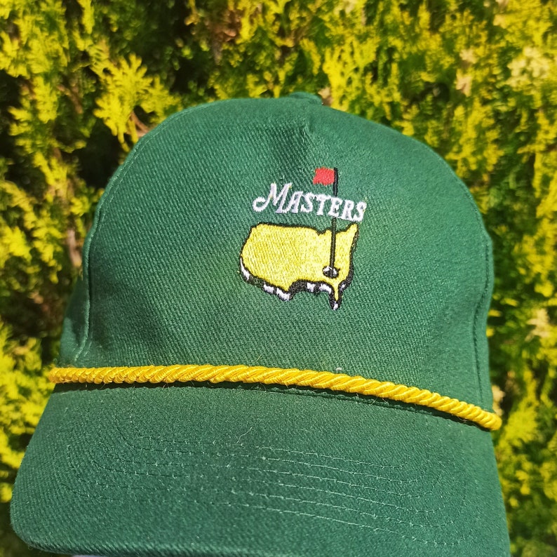 Masters-Hut, Golf-Hut-Namenspersonalisierung, Golf-Geschenke, USA-Karte Masters-Hut, Golf-Geschenke für Sie und Ihn, personalisierte Geschenke. Bild 2