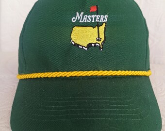 Sombrero de golf Masters con nombre personalizado, sombrero de Masters de mapa de EE. UU., regalo personalizado de golf para él o ella.