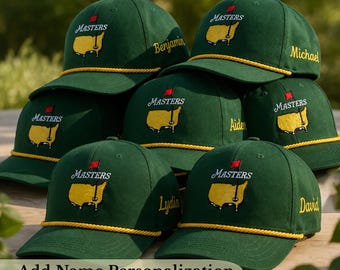 Personalized Golf Bachelor Gifts Party Favors Gift For Guests In Bulk Tournament  Gift For Golfers Custom Hat Name Embroidered Masters.