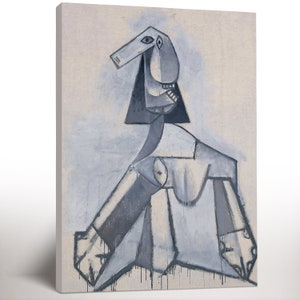 Exhibition Canvas Pablo Picasso On Canvas, Large Wall Art, Gallery Wall Art, Canvas Art Ready to Hang