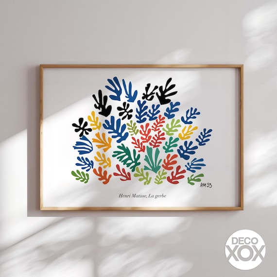 Matisse リーフデザイン 大判絵画 70×70cm 【公式通販】