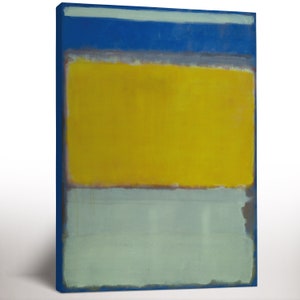 Rothko Reproduction, Rothko Canvas, Modern Art Expressionism Painting, Abstract Wall Art, Housewarming Gift