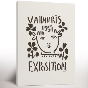 Pablo Picasso lithografie print, ingelijste canvas print, oranje print, housewarming verjaardagscadeau, housewarming cadeau, cadeau kunstliefhebber