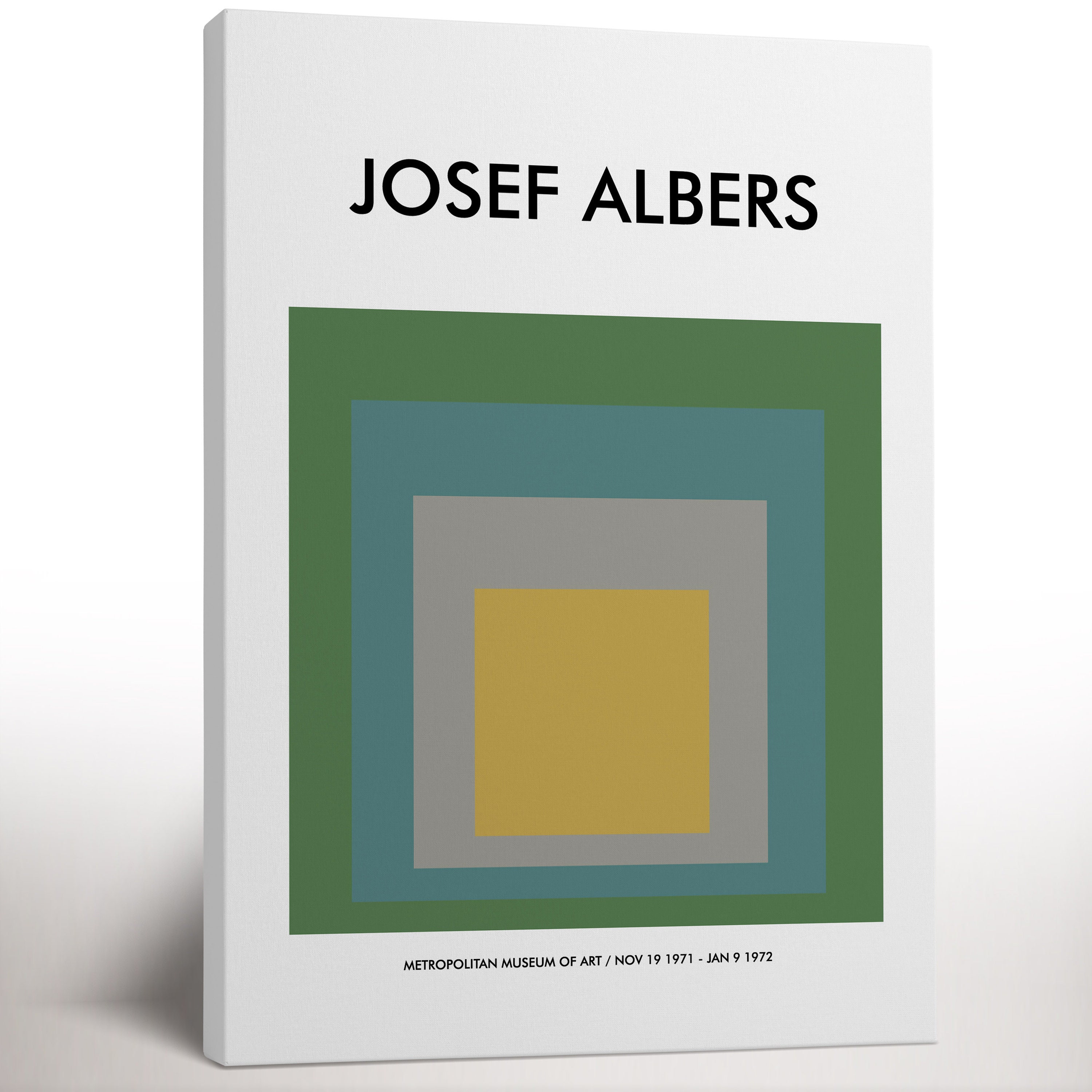 国内未入荷 Josef Albers Yellow Climate Poster