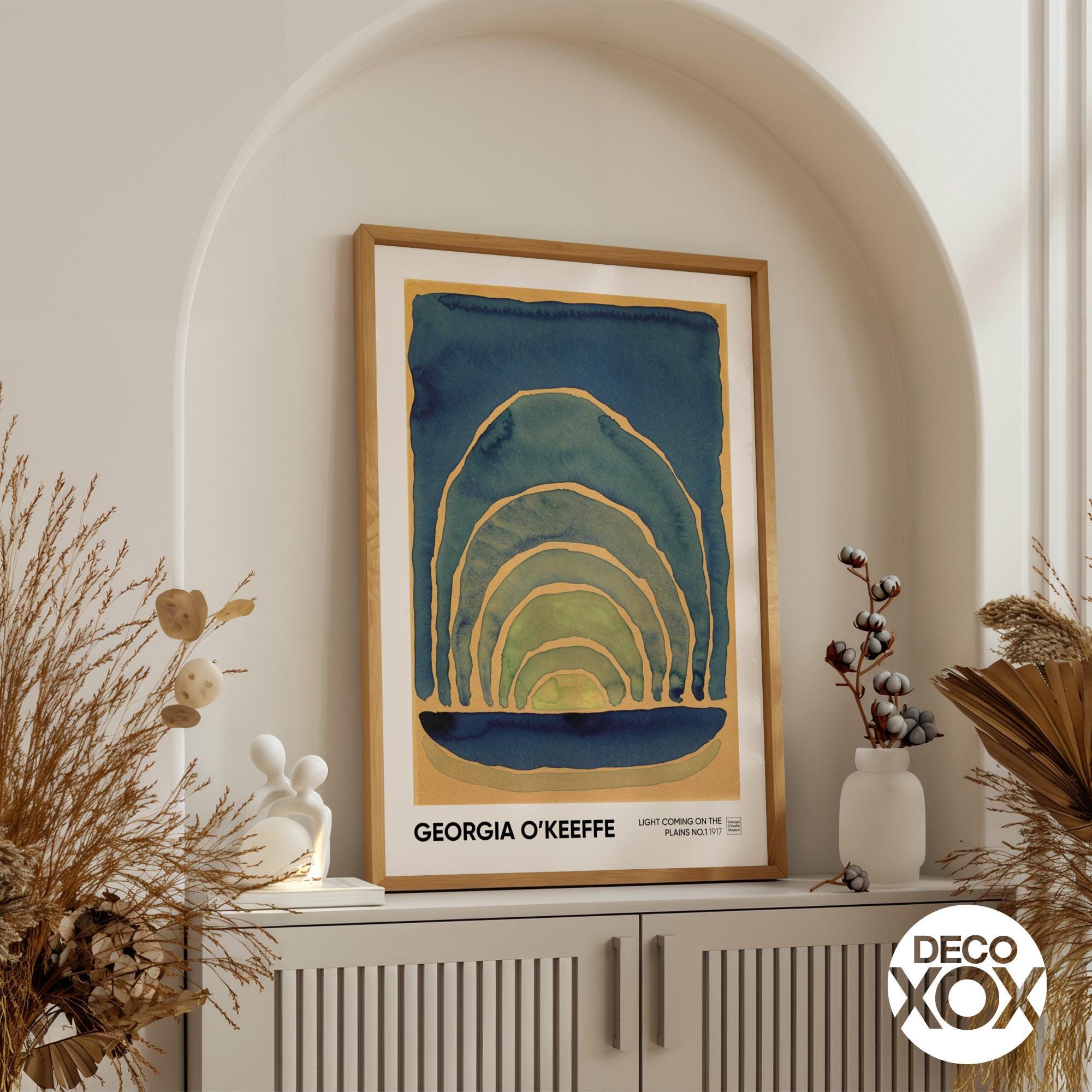 Georgia O'keeffe Light Coming on the Plains No.1 Poster, Abstract