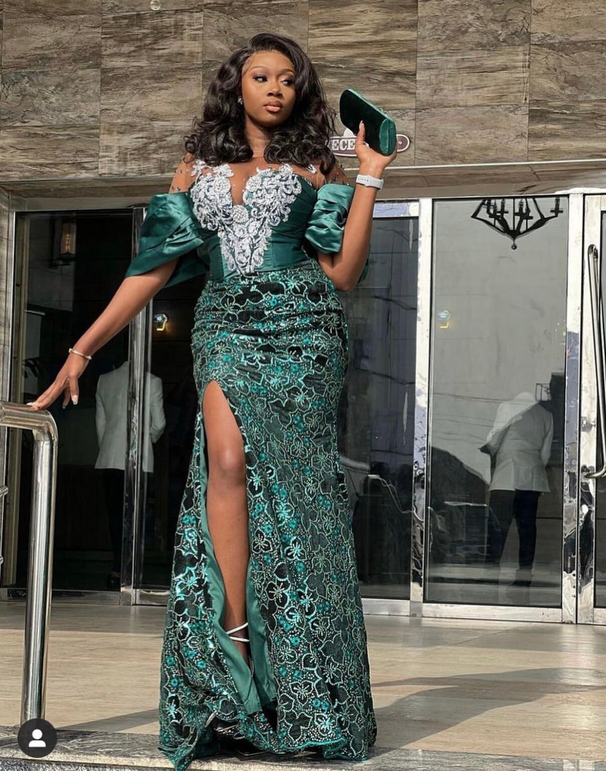 Nigerian lace styles for plus size top