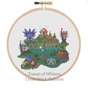 Pretty Little Summoner&#39;s Rift - Cross Stitch Pattern