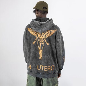 Nirvana in utero crewneck 2025