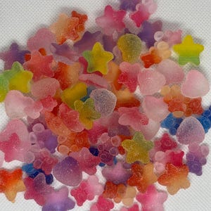 Sugar Gummy Candy Cabochons