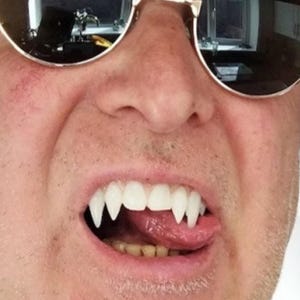 Realistic Vampire Fangs , Vampire Teeth , Custom Fit Vampire Fangs , Pure Sabrathan Fangs , Prosthetic Vampire Fangs , Cosplay FX Fangs