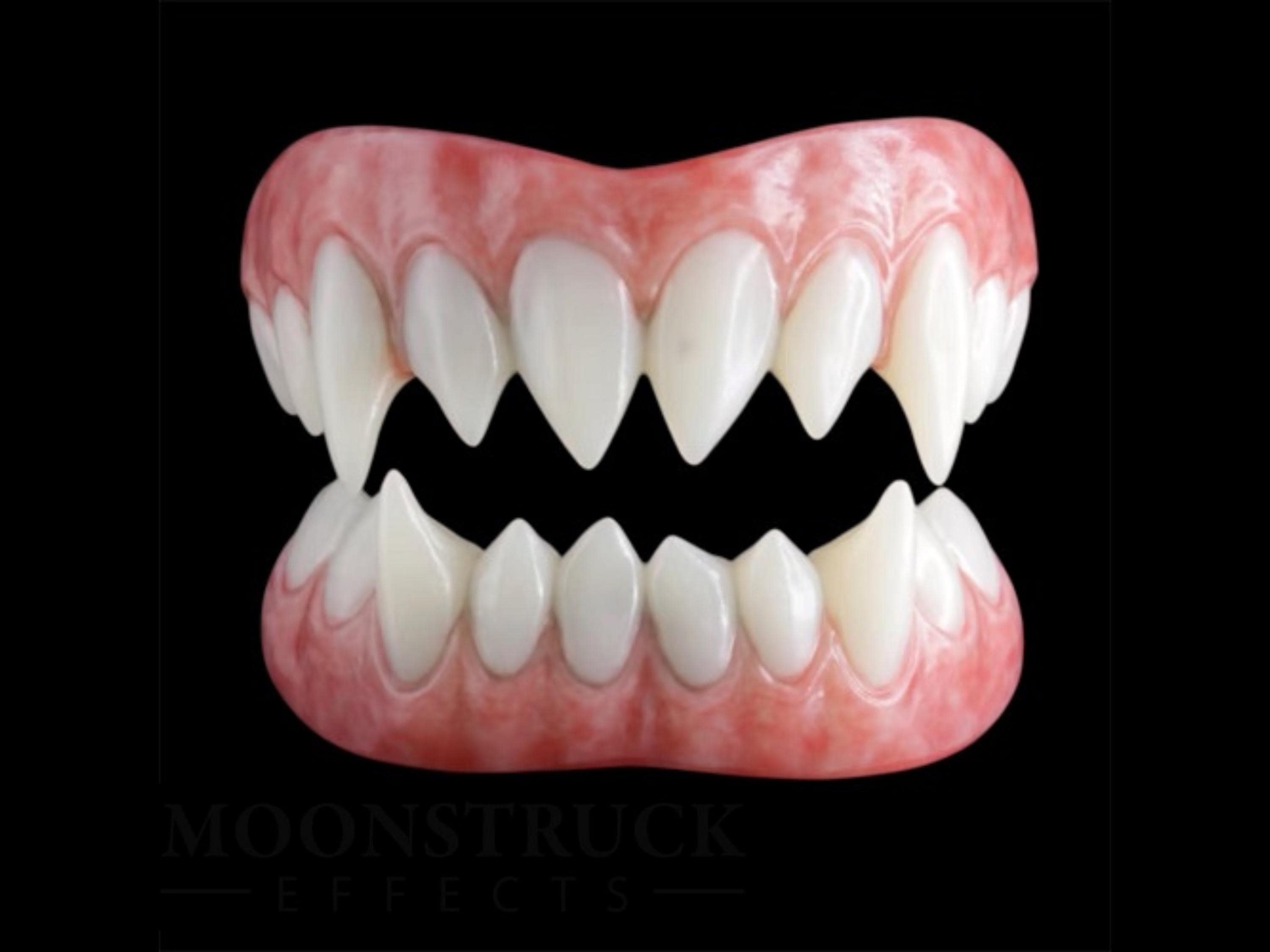 Grell Sutcliff Teeth , Alastor Teeth , Hazbin Hotel Character Teeth , Anime Cosplay Teeth , Pointed Teeth , Lucifer Teeth , Pure Korrigan