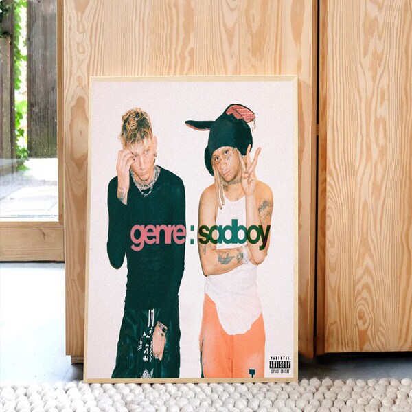 MGK x Trippie Redd genre sadboy March 29th 2024 Poster, No Frame