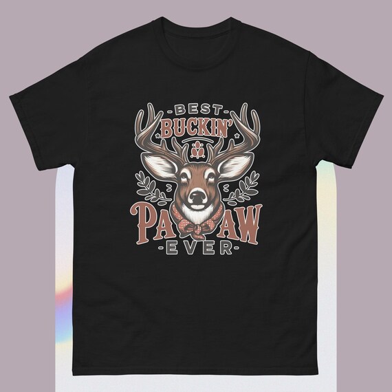 Mens Best Buckin' Pawpaw Ever Deer Hunting Christmas Gifts T-Shirt Mens Best Buckin' Pawpaw Ever Deer Hunting Christmas Gifts T-Shirt