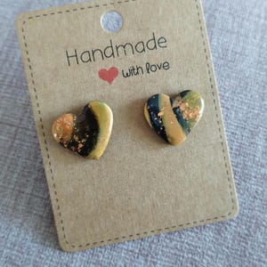 Rea. Polymer clay earrings