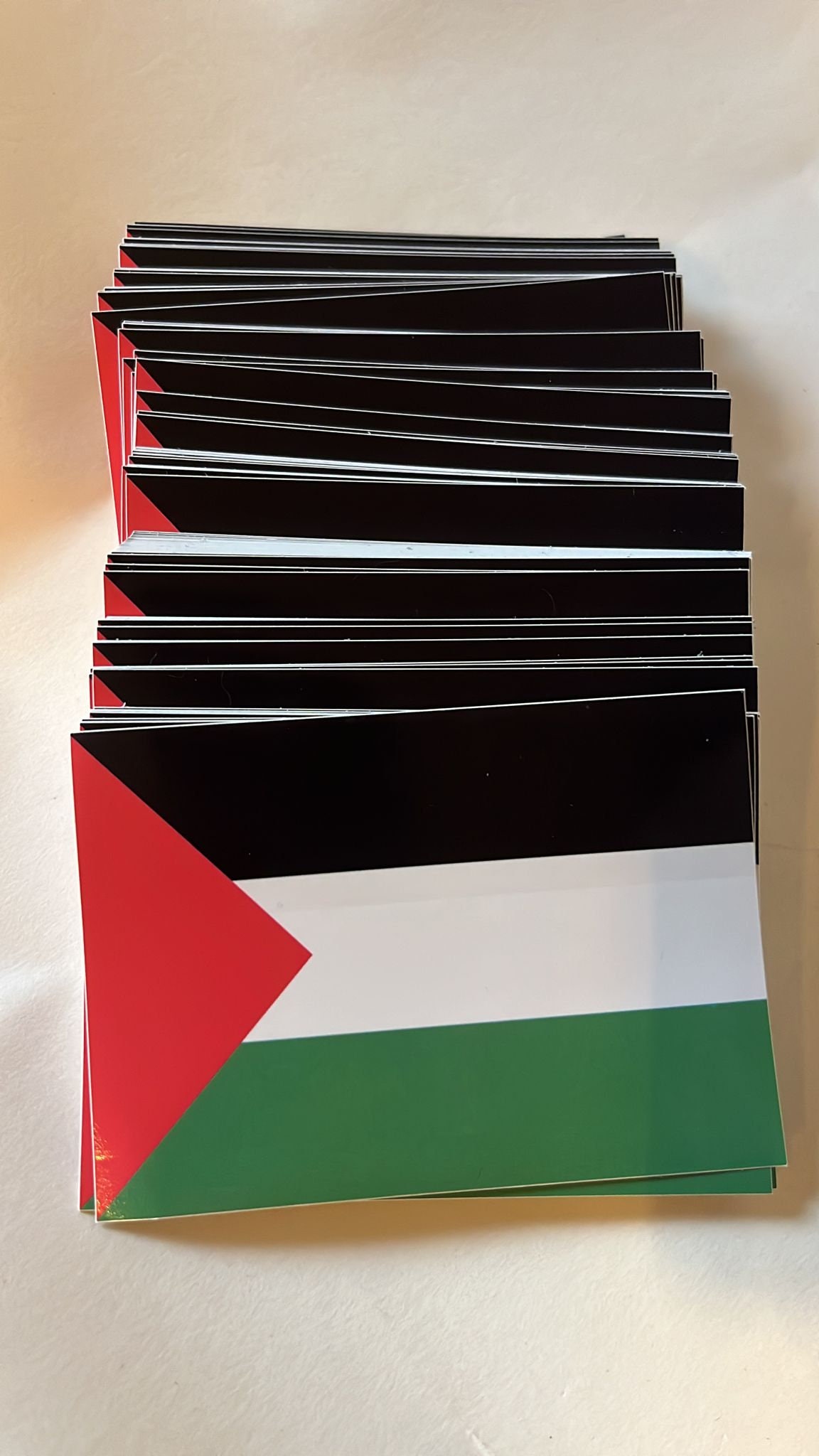 Adesivo Per Paraurti Con Bandiera Della Palestina, Confezione Da - Foto 9